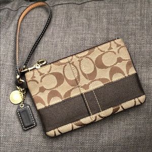 Coach wristlet